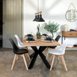 ATMOSPHERA Lot de 4 chaises "Baya" Discount