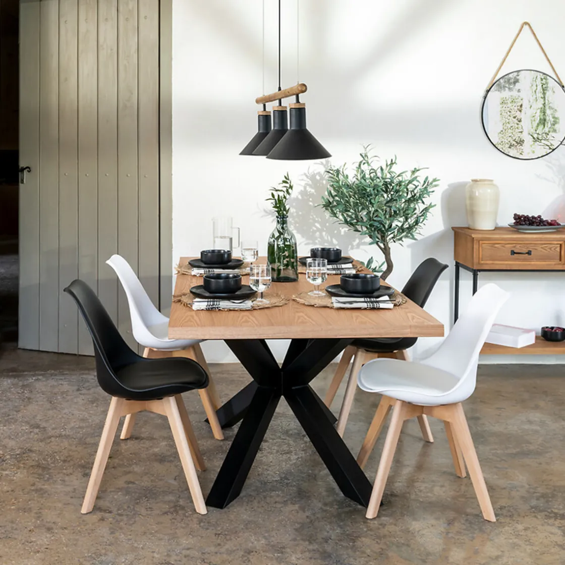 ATMOSPHERA Lot de 6 chaises "Baya" Outlet