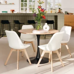 ATMOSPHERA Lot de 4 chaises "Baya" Outlet