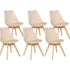 ATMOSPHERA Lot de 6 chaises "Baya" New