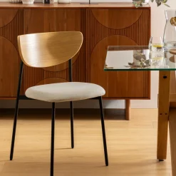 ATMOSPHERA Lot de 2 chaises de bureau "Jaisa" New