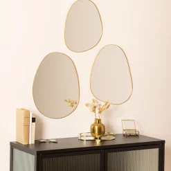 ATMOSPHERA Lot de 3 miroirs organiques "Lida" Hot