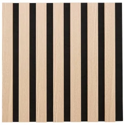 ATMOSPHERA Lot de 3 panneaux décoratifs tasseaux bois Colva Discount