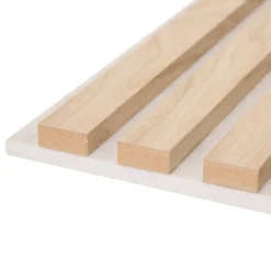 ATMOSPHERA Lot de 3 panneaux décoratifs tasseaux bois Colva Best