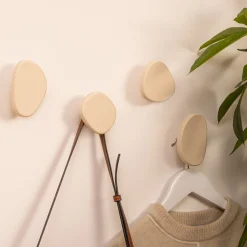 ATMOSPHERA Lot de 4 patères organiques "Karen" Hot