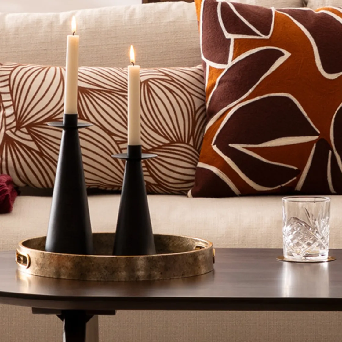 ATMOSPHERA Lot de 2 plateaux "Elya" Outlet