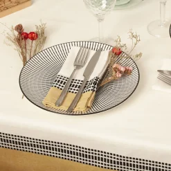 ATMOSPHERA Lot de 2 serviettes de table "Dolly" Sale