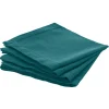 ATMOSPHERA Lot de 4 serviettes de table "Chambray" New