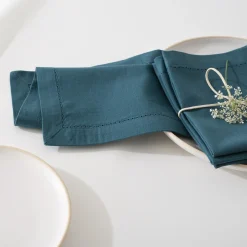 ATMOSPHERA Lot de 4 serviettes de table 