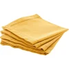 ATMOSPHERA Lot de 4 serviettes de table "Chambray" Clearance