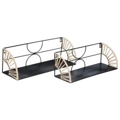 ATMOSPHERA Lot de 2 étagères "Mileva" Outlet