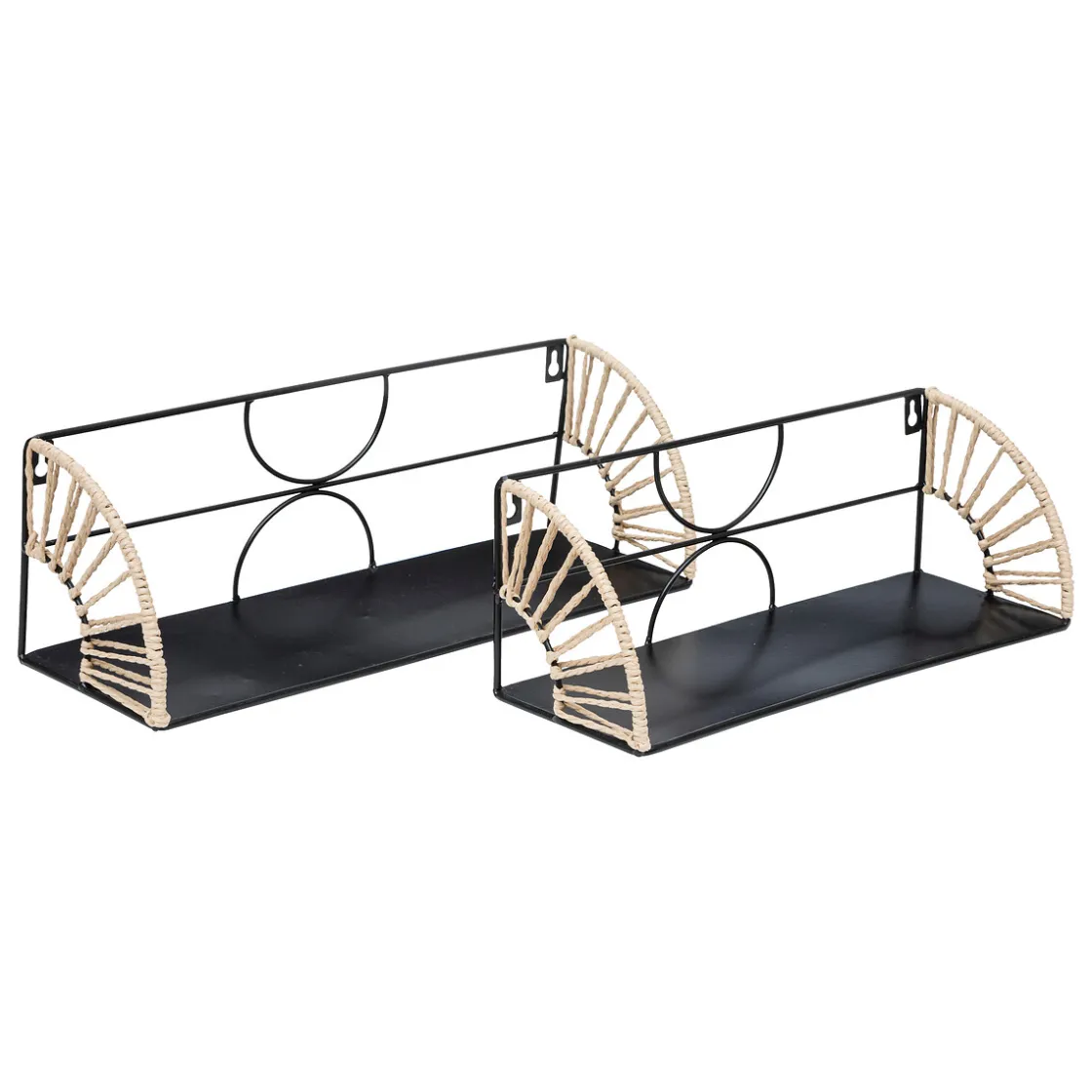 ATMOSPHERA Lot de 2 étagères "Mileva" Outlet