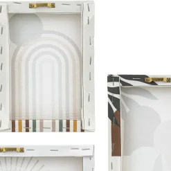 ATMOSPHERA Lot de 5 toiles imprimées 