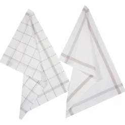 ATMOSPHERA Lot de 2 torchons coton Online