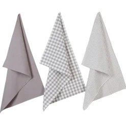 ATMOSPHERA Lot de 3 torchons coton Online