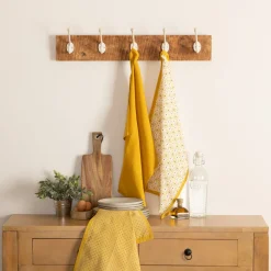 ATMOSPHERA Lot de 3 torchons coton Discount