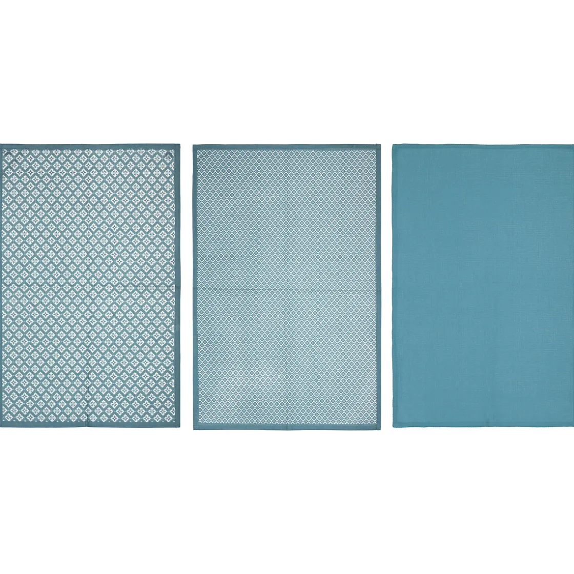 ATMOSPHERA Lot de 3 torchons coton Online