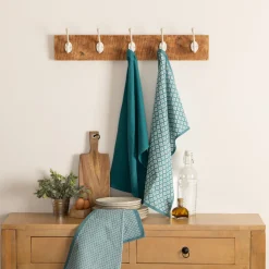 ATMOSPHERA Lot de 3 torchons coton Online