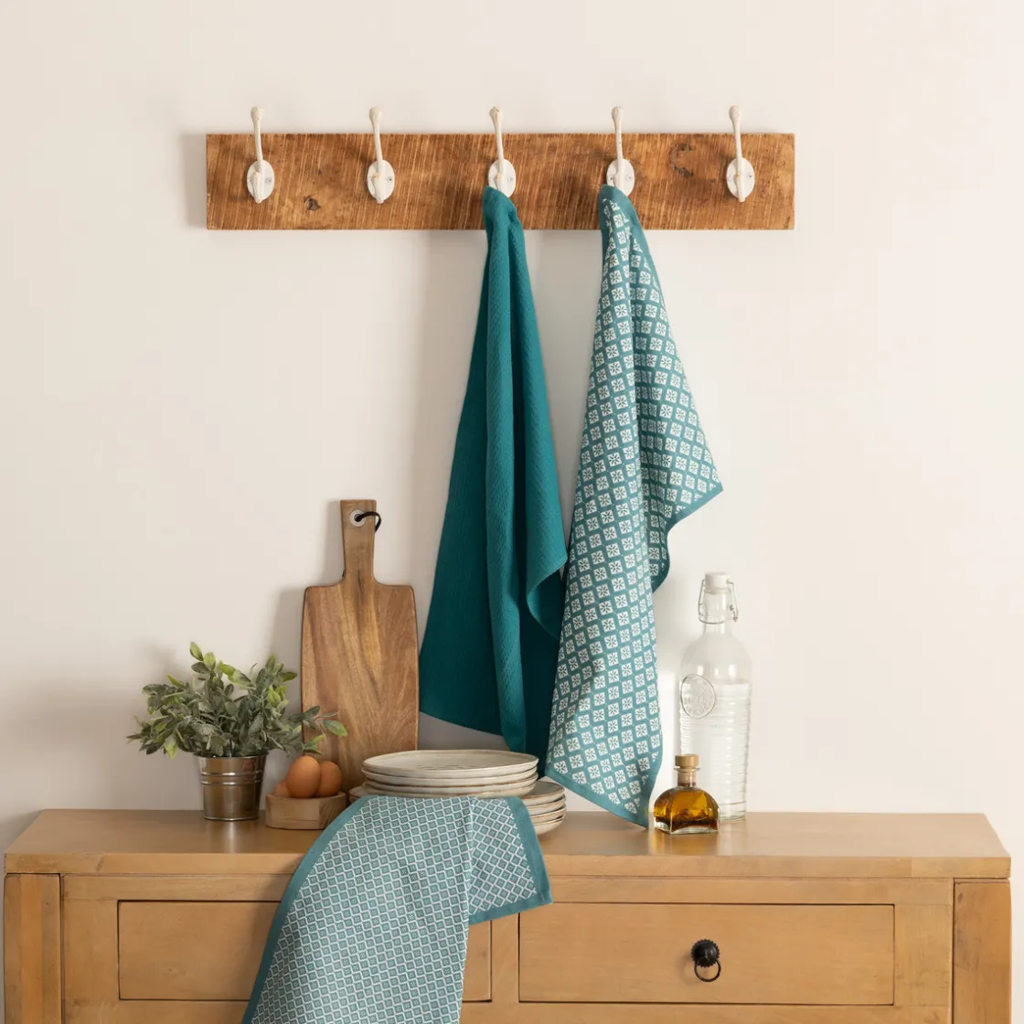 ATMOSPHERA Lot de 3 torchons coton Online