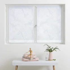 ATMOSPHERA Lot de 2 voilages "Feuille" Clearance