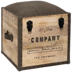 ATMOSPHERA Malle pouf "Colonial" Sale