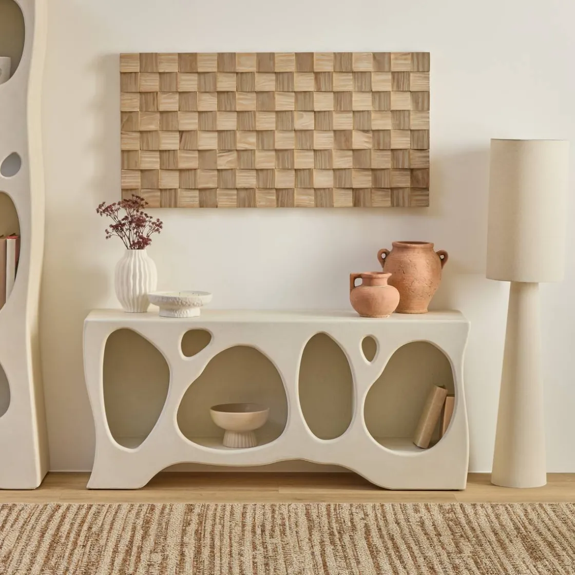 ATMOSPHERA Meuble bas 4 étagères "Chesni" Clearance