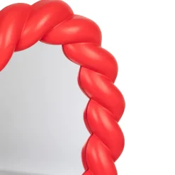 ATMOSPHERA Miroir torsadé cœur 