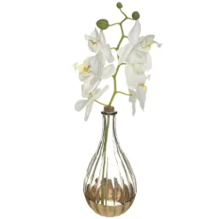ATMOSPHERA Orchidée artificielle "Edi" avec vase Outlet