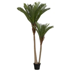 ATMOSPHERA Palmier artificiel 2 troncs Clearance