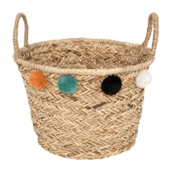 ATMOSPHERA Panier enfant pompons "Livi" Hot