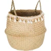 ATMOSPHERA Panier, roseau et pompons Hot