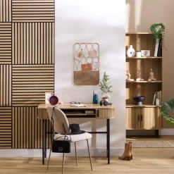 ATMOSPHERA Panneau décoratif tasseaux bois Colva
