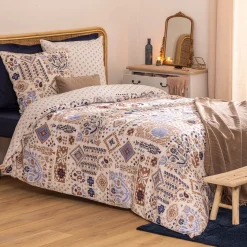 ATMOSPHERA Parure de lit 3 pièces imprimée "Khafu" Best