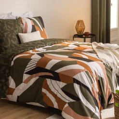 ATMOSPHERA Parure de lit 3 pièces imprimée "Arik" New