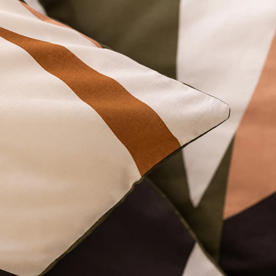 ATMOSPHERA Parure de lit 3 pièces imprimée "Arik" New