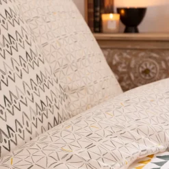 ATMOSPHERA Parure de lit 3 pièces imprimée 