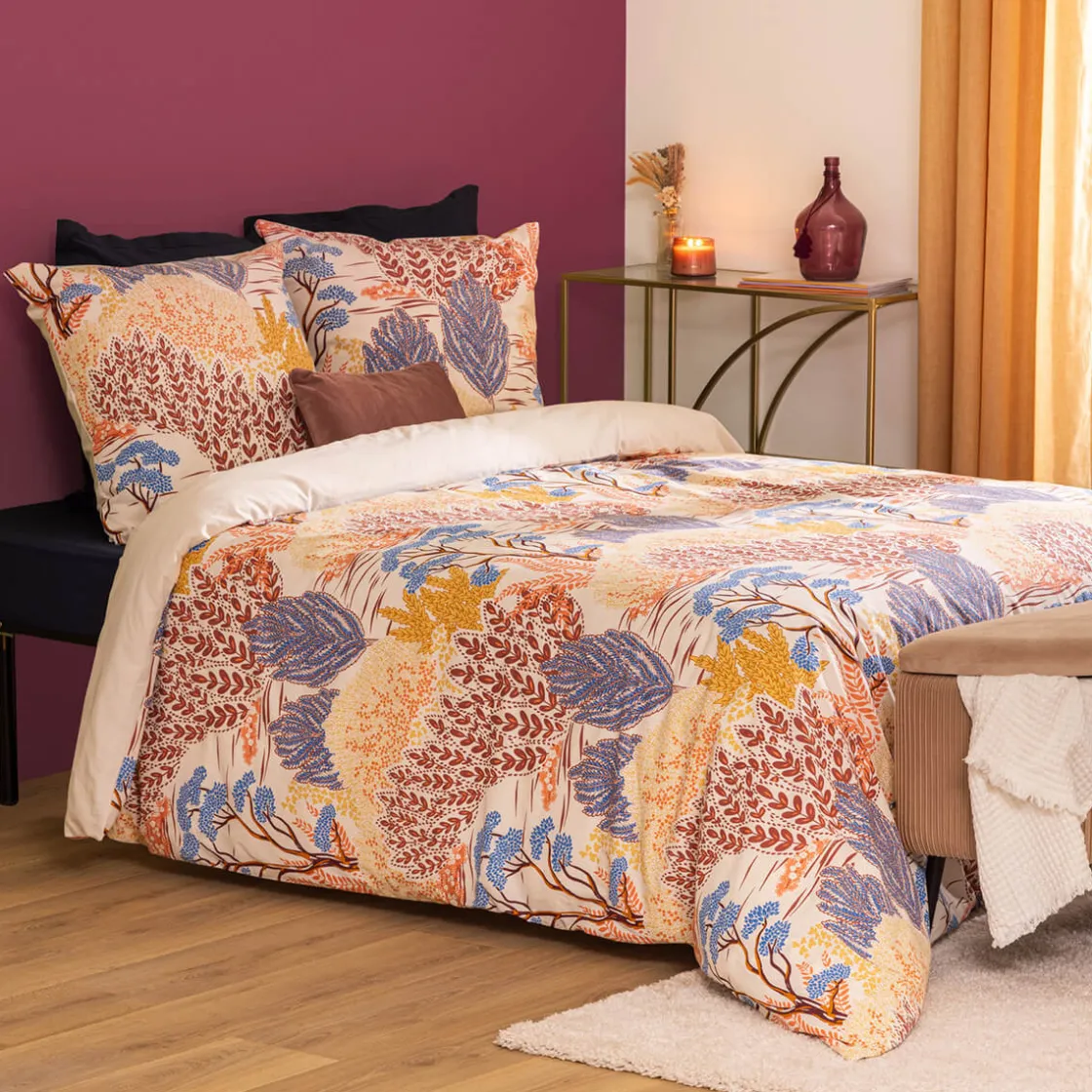 ATMOSPHERA Parure de lit 3 pièces imprimée "Walaa" New