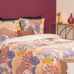 ATMOSPHERA Parure de lit 3 pièces imprimée "Walaa" New