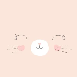 ATMOSPHERA Parure de lit enfant 2 pièces "Chat" Clearance