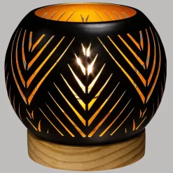 ATMOSPHERA Photophore boule LED métal Hot