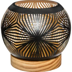 ATMOSPHERA Photophore boule LED métal Hot