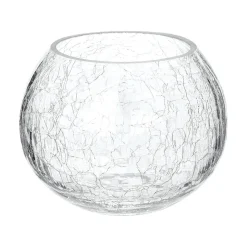 ATMOSPHERA Photophore verre craquelé Clearance