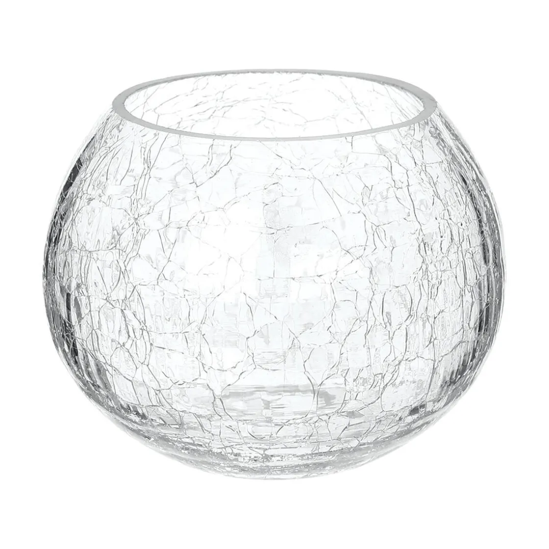 ATMOSPHERA Photophore verre craquelé Clearance