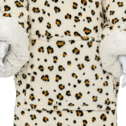 ATMOSPHERA Plaid à manches enfant Léopard