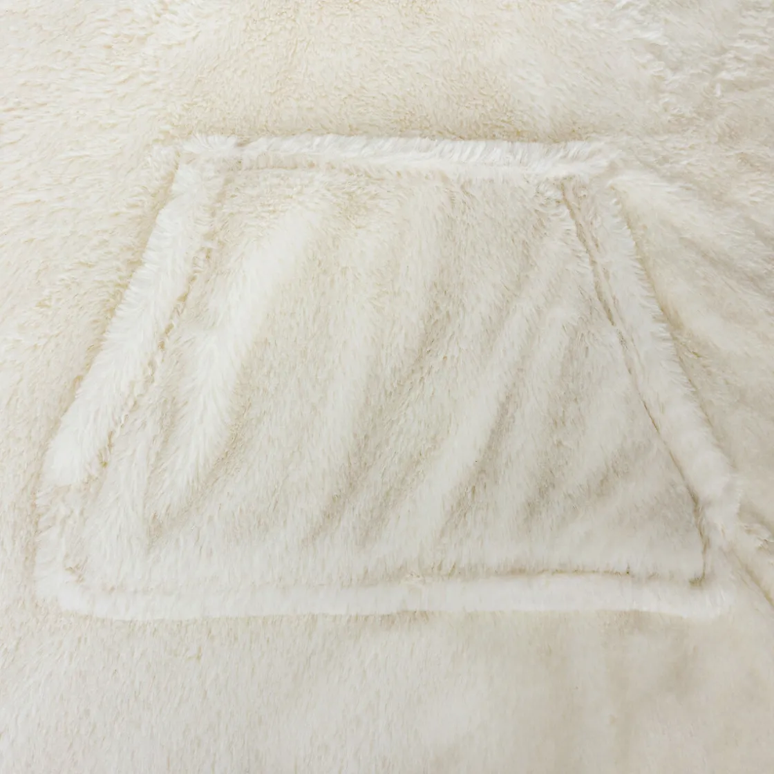 ATMOSPHERA Plaid à manches fourrure "Aksel" Clearance