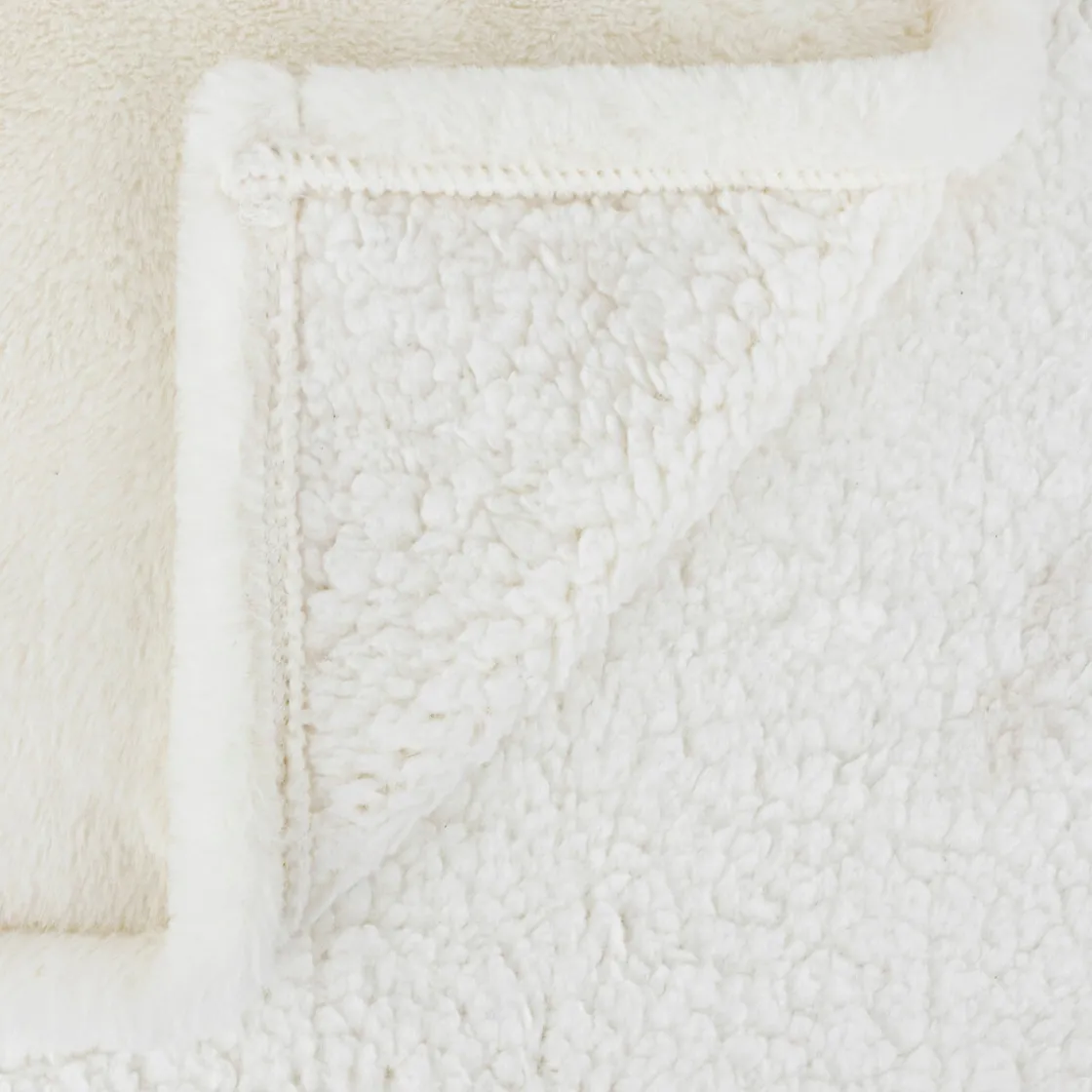 ATMOSPHERA Plaid à manches fourrure "Aksel" Clearance