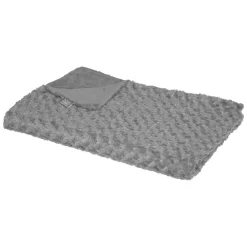 ATMOSPHERA Plaid "Bouclette" fausse fourrure Clearance