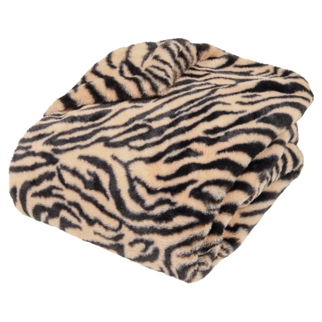 ATMOSPHERA Plaid fausse fourrure imprimé "Orana" Outlet