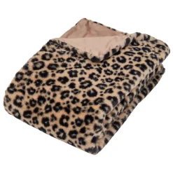 ATMOSPHERA Plaid fausse fourrure imprimé "Orana" Outlet