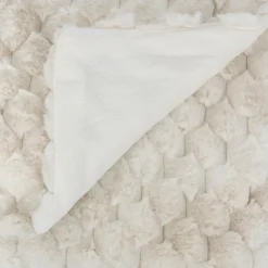 ATMOSPHERA Plaid fourrure 